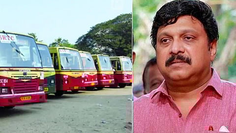 transport minister about ernakulam ksrtc bus stand