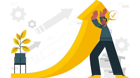 Concept illustration for industrial growth