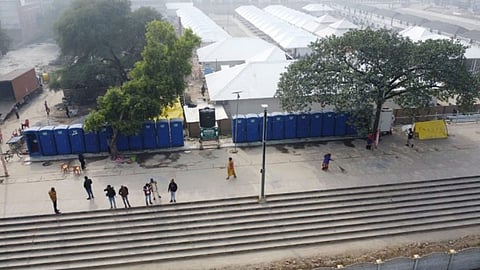 അയോധ്യയില് ബയോ ടോയ്ലറ്റുകള് സ്ഥാപിച്ച് കേരളത്തില് നിന്നുള്ള കമ്പനി