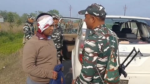 ആക്രമണത്തിൽ പരുക്കേറ്റ ഇഡി ഓഫിസർ