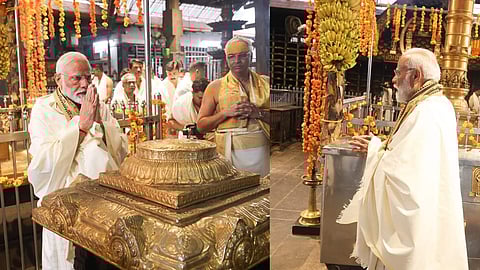 കണ്ണനെ കൺനിറയെ കണ്ട്, മനം നിറഞ്ഞ് പ്രധാനമന്ത്രി