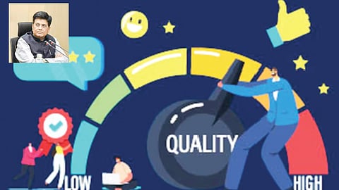 ഗുണനിലവാരത്തില്  ലോകത്തിന്റെ മുന്നിരയിലേക്ക് ഇന്ത്യ