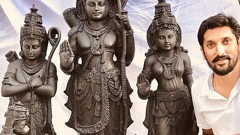 അയോധ്യയിൽ പ്രതിഷ്ഠിക്കുന്നത് മൈസൂരുവിൽ നിന്നുള്ള വിഗ്രഹം; യോഗിരാജിന്റെ ശില്പം തെരഞ്ഞെടുത്തു