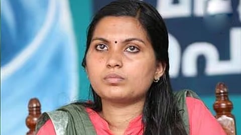 എസ്എഫ്ഐ സംസ്ഥാന പ്രസിഡന്റ് കെ. അനുശ്രീ