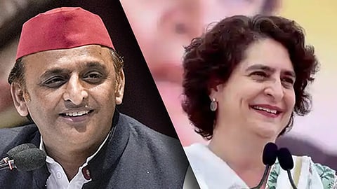 Akhilesh Yadav, Priyanka Gandhi