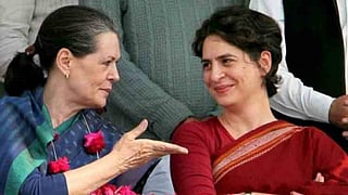 Sonia Gandhi and Priyanka Gandhi