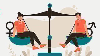 Symbolic image for gender equality in Uniform Civil Code