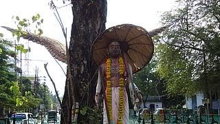 Statue of Poonthanam Namboothiri, Guruvayur