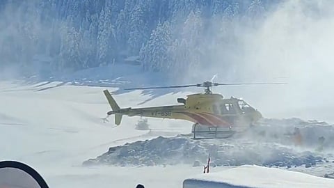 സ്ഥലത്ത് സൈന്യം തെരച്ചിൽ നടത്തുന്നു