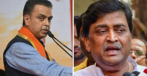 മിലിന്ദ് ദേവ്റ, അശോക് ചവാൻ.