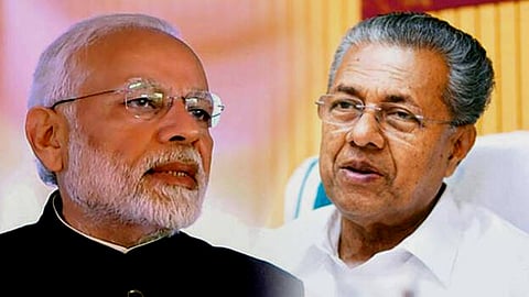 നരേന്ദ്ര മോദി, പിണറായി വിജയൻ.