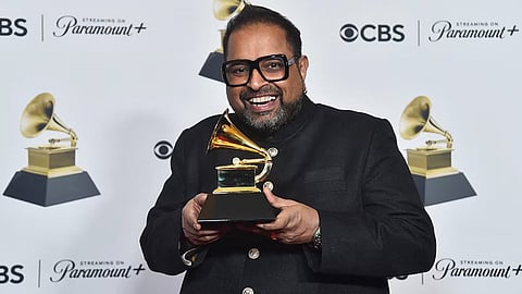 ഗ്രാമി പുരസ്കാരവുമായി ശങ്കർ മഹാദേവൻ