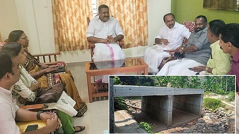 തേങ്കോട് പാലത്തിന്റെ അപ്പ്രോച്ച് റോഡ് നിർമ്മാണം മാർച്ച് മാസം 15 ന് പുനരാരംഭിക്കും