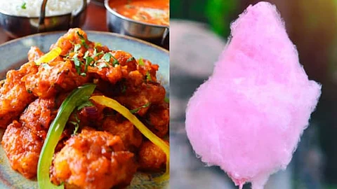Gobi Manchurian And Cotton Candy