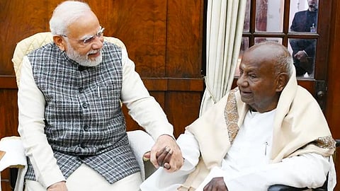 കർണാടകയിൽ പ്രശ്നങ്ങൾ പരിഹരിച്ച് ബിജെപി; ജെഡിഎസിന് മൂന്നാം സീറ്റ്