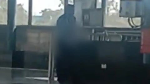 The incident took place at the Jalahalli Metro station in Bengaluru