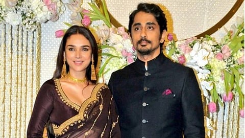 അദിതി റാവു,സിദ്ധാർഥ്