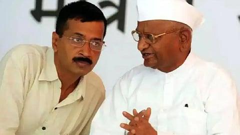 'സ്വന്തം ചെയ്തികളുടെ ഫലമാണ് ഇപ്പോൾ അനുഭവിക്കുന്നത്' : കെജ്രിവാളിനെതിരെ അണ്ണാ ഹസാരെ