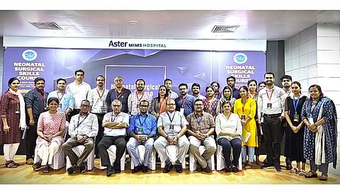 കുട്ടികളിലെയും നവജാതശിശുക്കളിലെയും ശസ്ത്രക്രിയ: ഇന്ത്യയിലെ ആദ്യത്തെ ശില്പശാല ആസ്റ്റർ മിംസിൽ