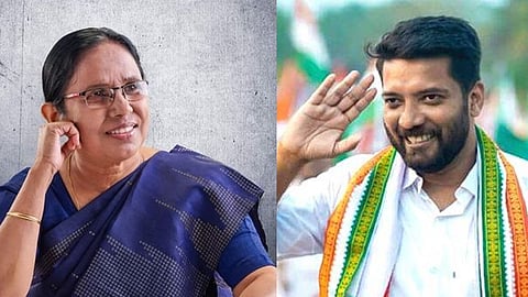 കെ.കെ. ശൈലജ
| ഷാഫി പറമ്പിൽ