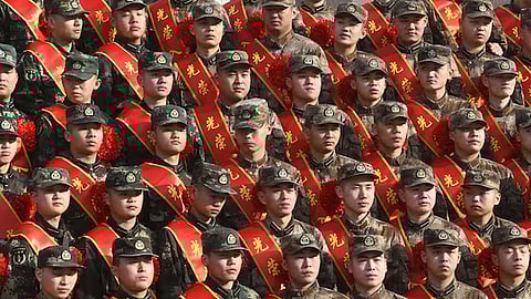 ചൈനാ സൈന്യത്തിന്റെ പോരാട്ടശേഷി വ്യാജം