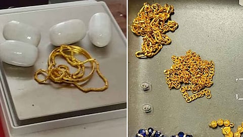 നെടുമ്പാശേരിയിൽ സ്വർണ വേട്ട; ഒരു സ്ത്രീയടക്കം 3 പേർ പിടിയിൽ