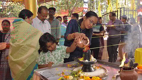 മഹാശിവരാത്രി: ഗുരുദേവഗിരിയിൽ വൻ ഭക്തജനത്തിരക്ക്