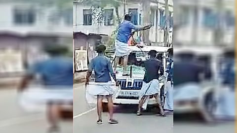 പൊലീസ് ജീപ്പ് അടിച്ചു തകർത്ത സംഭവം: ഡിവൈഎഫ്ഐ നേതാവിനെ കാപ്പ ചുമത്തി നാടുകടത്താൻ ഉത്തരവ്