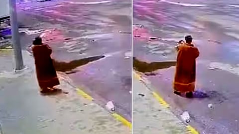 2 year old girl falls from 4th floor and survives in saudi