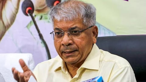 Prakash Ambedkar hints at third front against bjp in maharashtra