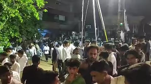 മുസ്ലിം ലീഗിന്റെ കൊടി വീശി; എംഎസ്എഫ് - കെഎസ്യു പ്രവര്ത്തകര് തമ്മില് കൈയാങ്കളി