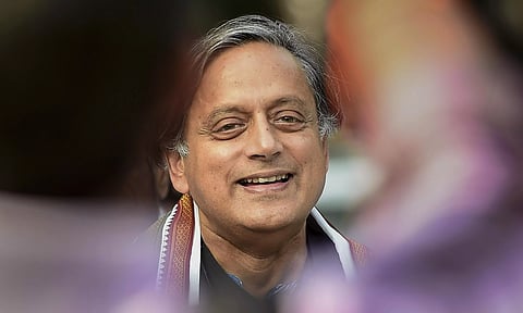 Amidst Congress's neglect, Tharoor visits Christian church venues