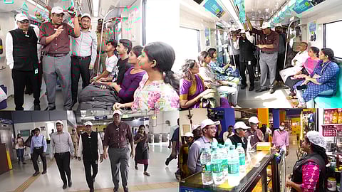 collector election campaign at kochi metro