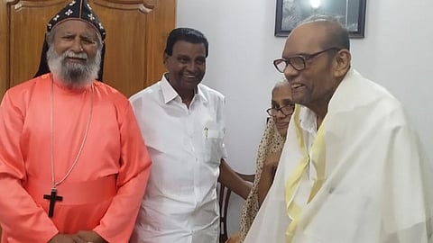 former home minister and the metropolitan went to see the teacher