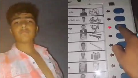 8 time vote to bjp at the same time in up video