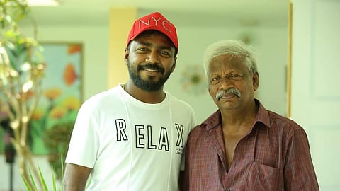 Vishnu Unnikrishnan with father