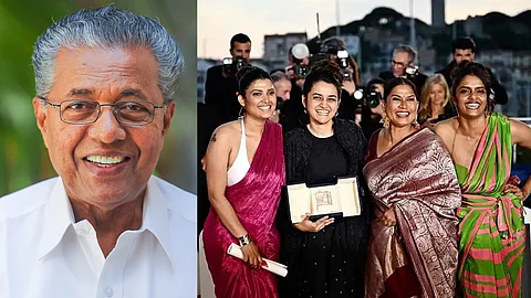 kerala cm pinarayi vijayan congratulated 'All We Imagine as Light' movie team