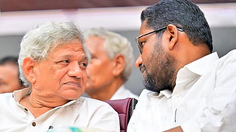 prasar bharti moderated the speech of g devarajan and sitaram yechury