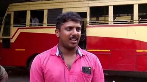 Using phone while driving Police to take action against ksrtc driver yadhu