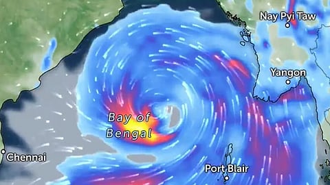 റിമാൽ ചുഴലിക്കാറ്റ് അതിതീവ്രം; ബംഗാളിനും ഒഡീഷയ്ക്കും ഭീഷണി