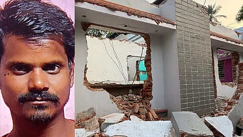 വീട് പൊളിക്കുന്നതിനിടെ കോൺക്രീറ്റ് ബീം പതിച്ച് ബിഹാർ സ്വദേശിക്ക് ദാരുണാന്ത്യം