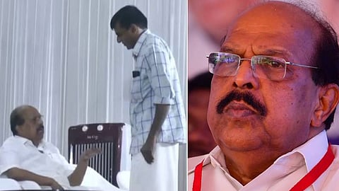 delay in starting scheduled program g sudhakaran walked out