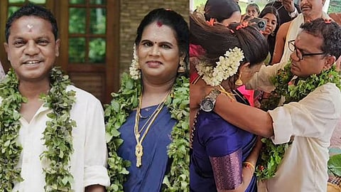 Actor Dharmajan Bolgatty and his wife got married again