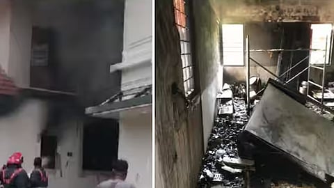 thrissur fridge explosion one injured