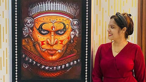 മഴപ്പെയ്ത്തിൻ താളത്തിൽ വരച്ചിത്രക്കളിയാട്ടം