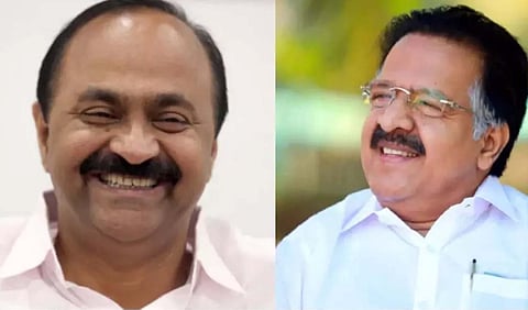 ചെന്നിത്തലയുടെ വീട്ടിലെത്തി ഒന്നിച്ച് പ്രാതൽ കഴിച്ച് വി.ഡി. സതീശൻ