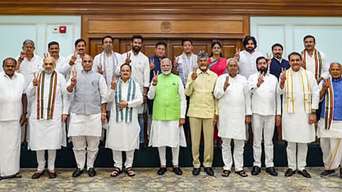 രണ്ടാം മോദി സർക്കാരിന്റെ തുടർച്ച; സഖ്യകക്ഷികൾക്ക് തലോടൽ