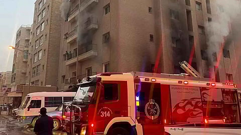 massive fire at kuwait updates