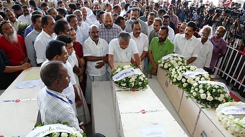 pinarayi vijayan about kuwait tragedy