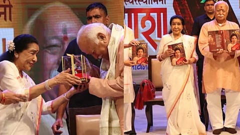 'Swarswamini Asha' on veteran singer Asha Bhosle released by RSS chief Mohan Bhagwat